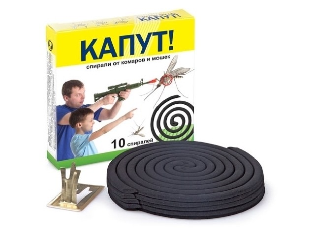 КАПУТ спирали  от комаров СТАНДАРТ 60шт/кор